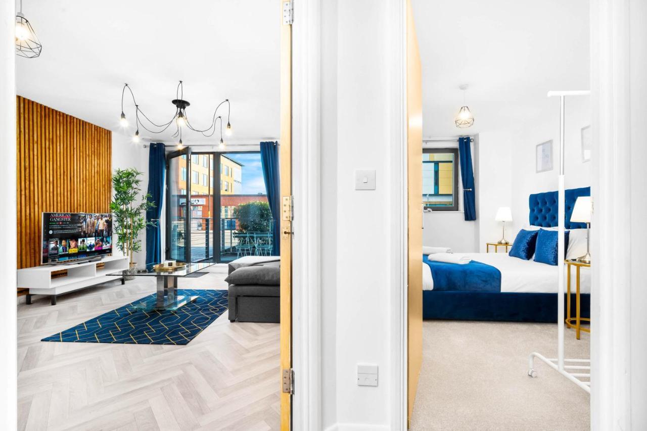 New Luxury City Centre Apartment By Azura Nights เบอร์มิงแฮม ภายนอก รูปภาพ